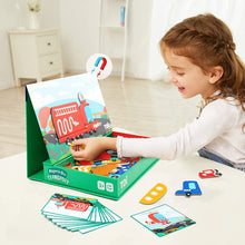 Load image into Gallery viewer, Kids  Magnetic Jigsaw Puzzle Toys   (Alphabet  Transport or Shape) Learning Kits
