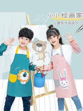 Load image into Gallery viewer, Learning Kit 19 -- Kids Artist Clean accessories Apron Multifunction
