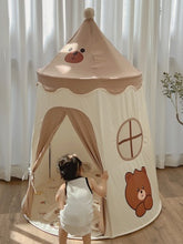 Load image into Gallery viewer, Tower Play Tent - Soft Cotton Canvas Tent Playhouse TikTok
