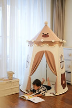 Load image into Gallery viewer, Tower Play Tent - Soft Cotton Canvas Tent Playhouse TikTok
