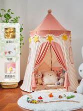 Load image into Gallery viewer, Tower Play Tent - Soft Cotton Canvas Tent Playhouse TikTok
